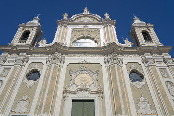 Fototapeta na wymiar Finale Ligure 2019 - Basilica