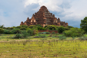 A pagoda in the valley of temples. Bagan - Burma - Myanmar