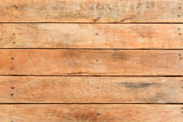 Fototapeta na wymiar Big brown wood plank wall texture background