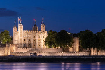 LONDON, ENGLAND - August 6 : Tower on August 6, 2019 in London.