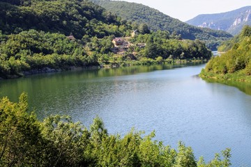 Fototapeta premium View of the Danube river