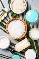 Natural cosmetics, wellness and spa product.