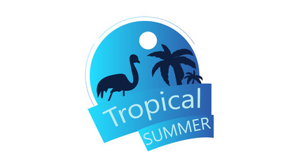 Tropical Summer Background