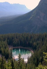 lake in the mountains