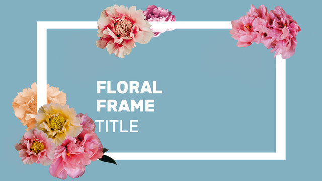 Floral Frame Title