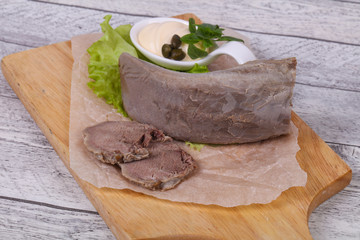 Gurmet pork tongue snack