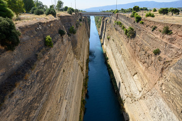 Kanal von Korinth, Griechenland