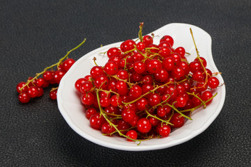 Sweet tasty fresh Red currant