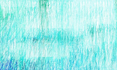 abstract drawing strokes background with copy space for text or image with turquoise, light cyan and aqua marine colors. can be used as wallpaper, background or graphic element
