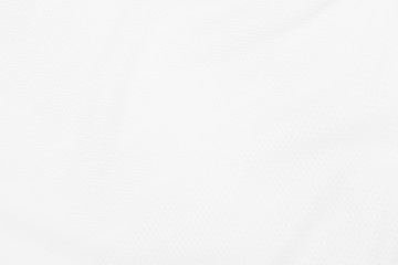White fabric texture background with soft waves.