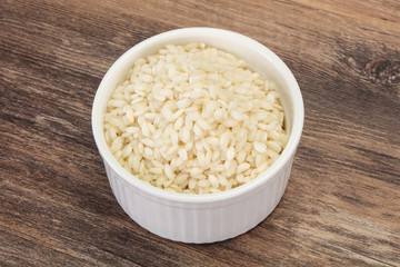 Arborio rice for Italian risotto