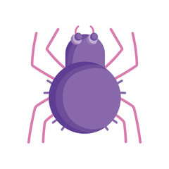 spider icon trick or treat happy halloween