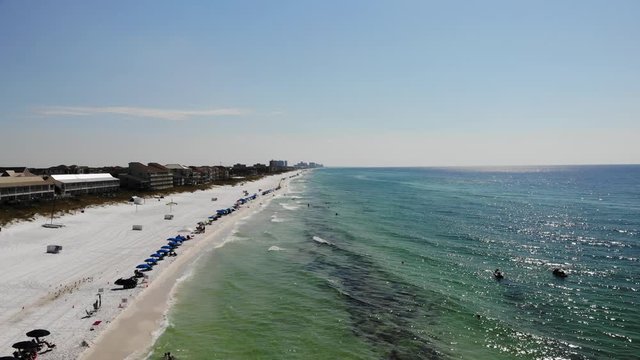Destin Florida Beach By Drone