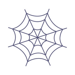 cobweb icon trick or treat happy halloween