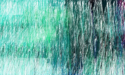 abstract painting strokes background with teal green, very dark blue and light cyan colors. can be used as wallpaper, background or graphic element