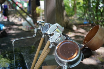 神社の手水