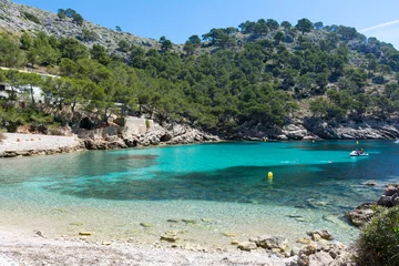 Foto op Canvas beach in the Bay of Cala Murta on the island of Mallorca © KVN1777