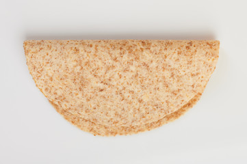 One folded tortilla