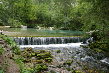 Small water fall in Slovenia