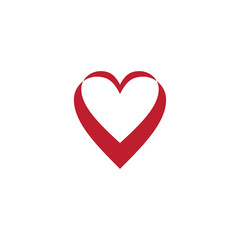 Love icon logo design vector template