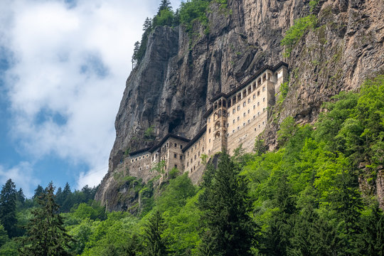 Sumela monastery at Trabzon, in Turkey