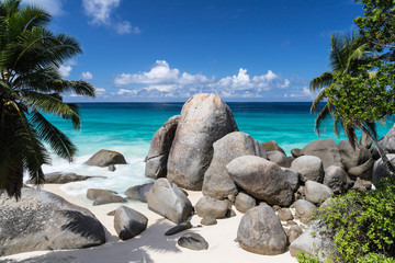 Strand auf Mahé (Seychellen)