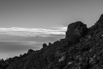 Fototapeta premium Sunset at the end of the world