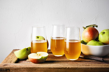 apple juice.