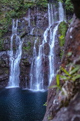 Cascade sur l'île de la Réunion