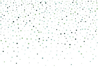 Festive color star confetti background. Abstract frame confetti texture for holiday, postcard, poster, website, carnivals, birthday and children's parties. Cover confetti mock-up. Wedding star layout