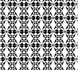 Abstract pattern design art black and white color background and wallpaper 