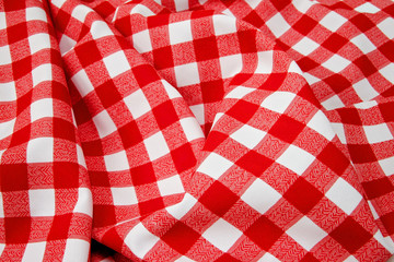 Abstract picnic drapery cloth, Pattern and detail grooved fabric for background and abstract	