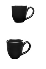 black mugs