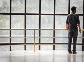 Corporate Look standing with classy pose 