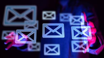 Mail Communication Connection message to mailing