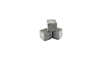 Coconut coal cube for hookah