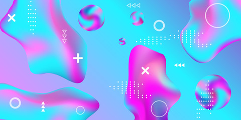 Obraz premium Summer sound poster.