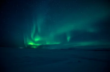 Keuken foto achterwand Noorderlicht aurora borealis © surangaw