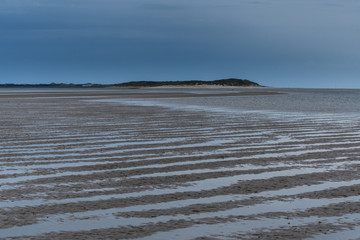 Watt auf Amrum bei Ebbe