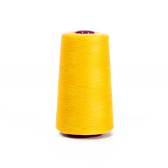  spool of sewing thread - yellow