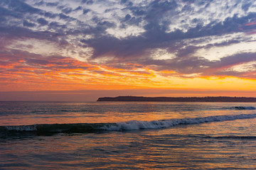Fototapeta na wymiar Ocean Sunset