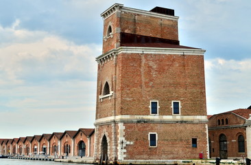 Alte Schiffswerft in Venedig