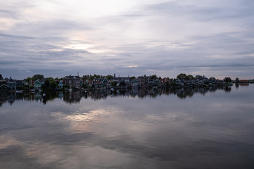 Fototapeta premium Paesaggio olandese a Zaanse Schans