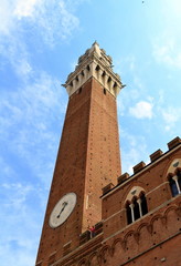 Fototapeta premium Torre del Mangia in Siena