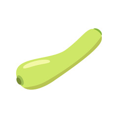 Zucchini isometric icon