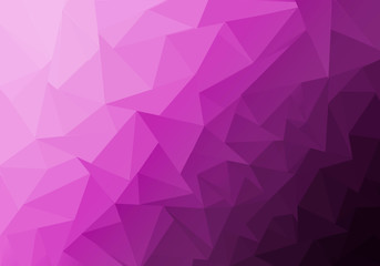Multicolor polygonal illustration, which consist of triangles. Geometric background in Origami...
