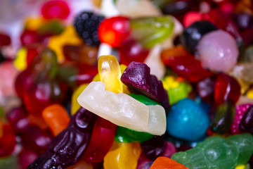 Caramelos de colores