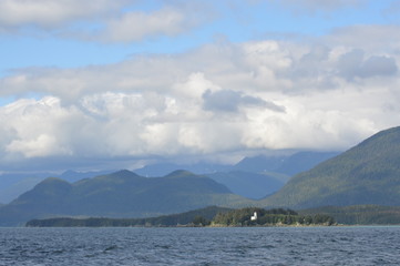 Lighthouse in the distance 