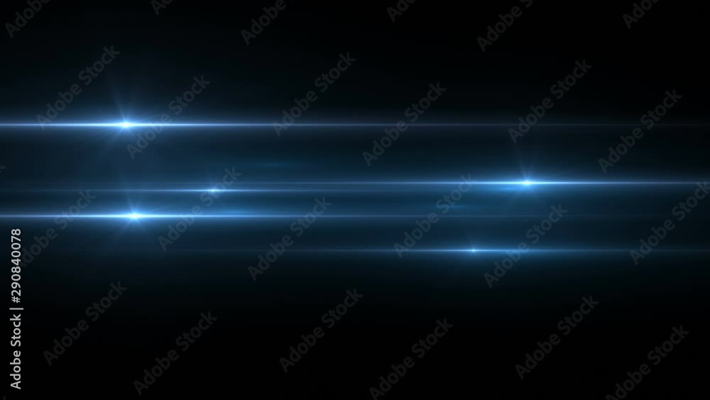 Canvas Prints title intro animation background blue light
