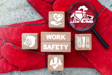 Work Safety Construction Industry concept.
